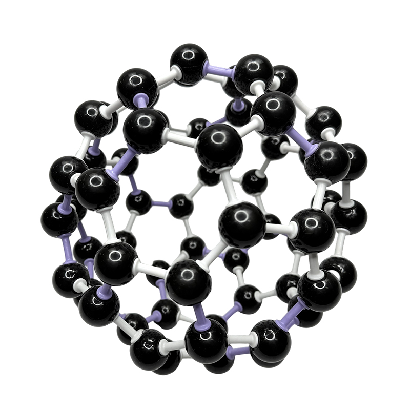 Uddannelsesudstyr kemi carbon 60 model bygge molekylær struktur af C60