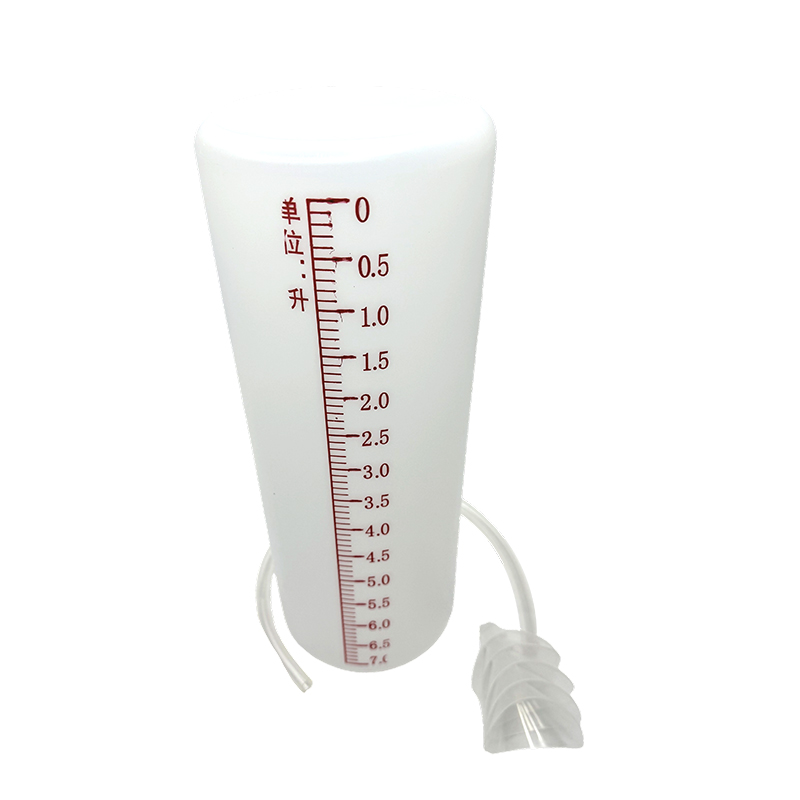 Enkelt spirometer, bærbart spirometer, lungespirometer til fysik demonstrator