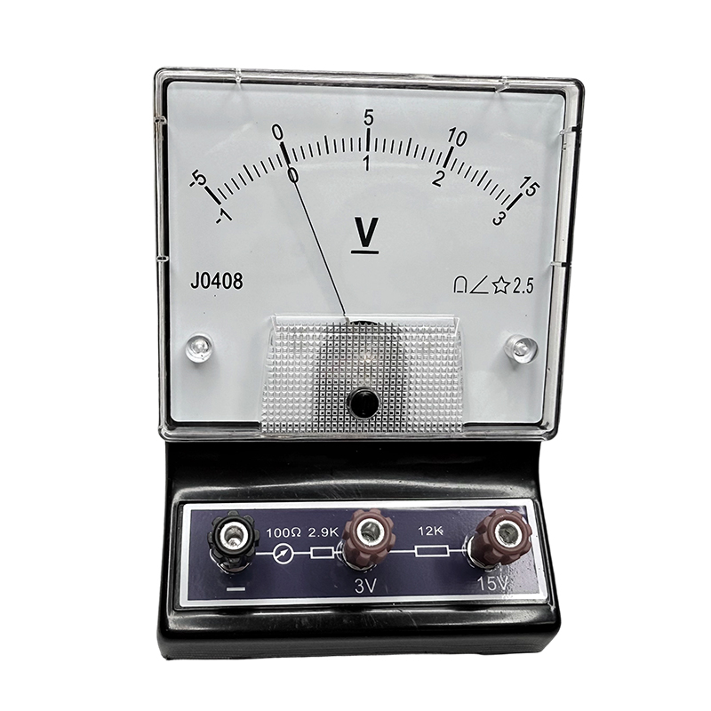 Undervisningsinstrumenter fysisk elektrisk kredsløb eksperimentudstyr DC voltmeter