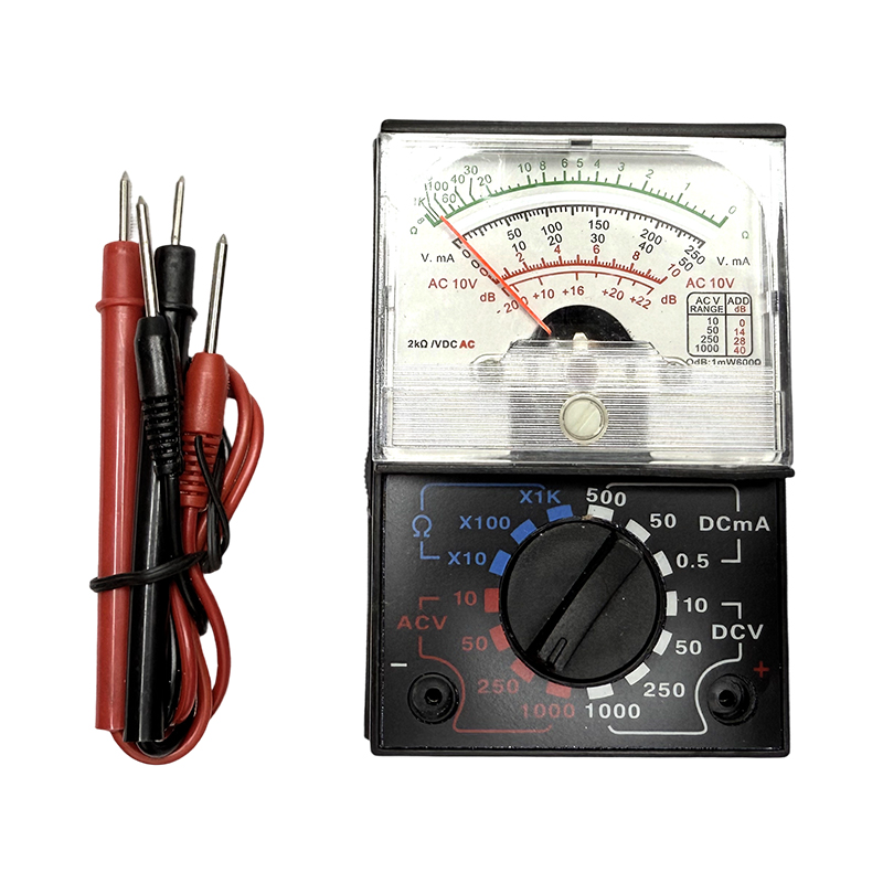 Undervisningsinstrumenter fysisk elektrisk kredsløb eksperimentudstyr analogt multimeter
