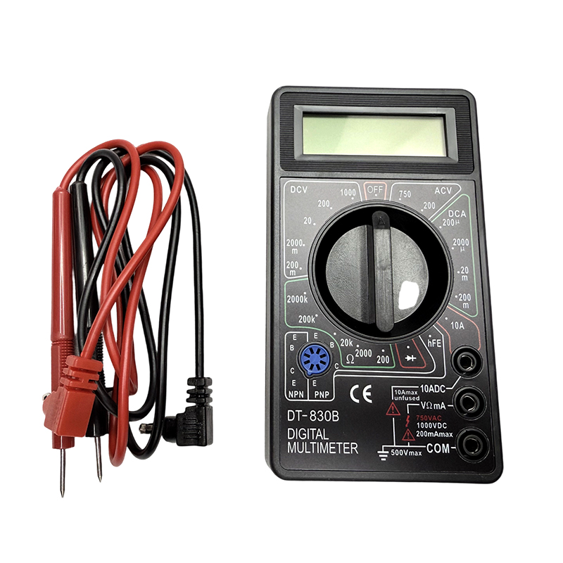 Undervisningsinstrumenter fysisk elektrisk kredsløb eksperimentudstyr Digital multimeter håndholdt（digital display universalmåler）elektrisk instrumentering