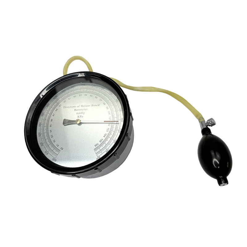 Fysisk laboratorieudstyr lufttryksmåler pointer indikation aneroid barometer