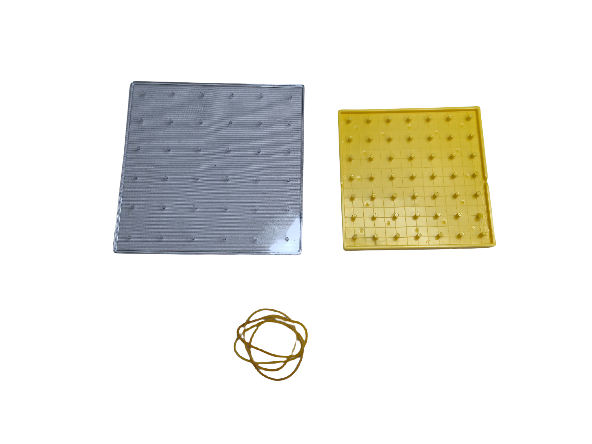 Plast Geoboard - Matematikundervisningshjælp