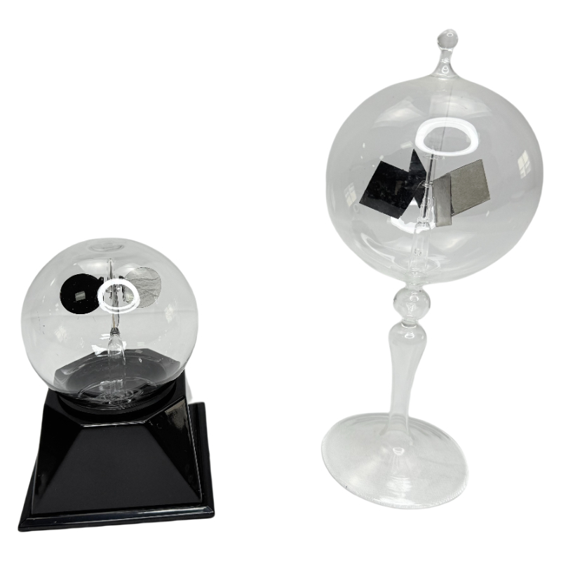 Crookes radiometer let tryk vindmølle termisk radiator instrument fysisk eksperiment udstyr