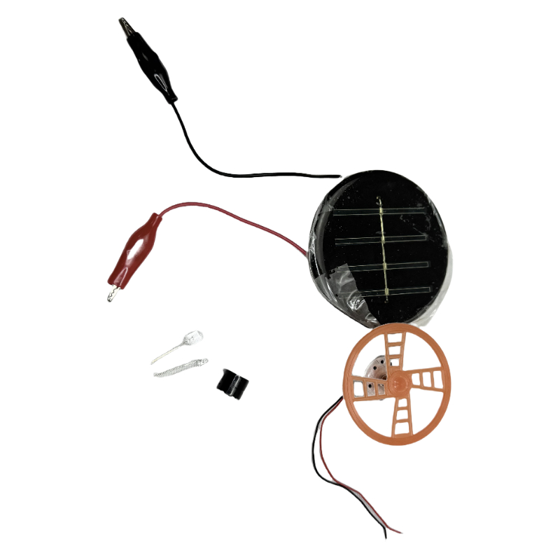 Fysik undervisning solenergi anvendelse materiale videnskab eksperiment instrument