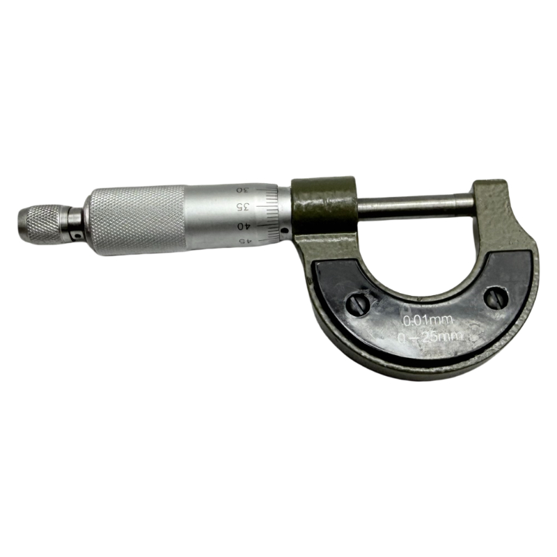 0-25 mm spiralmikrometer med høj præcision ydre diameter mikrometer